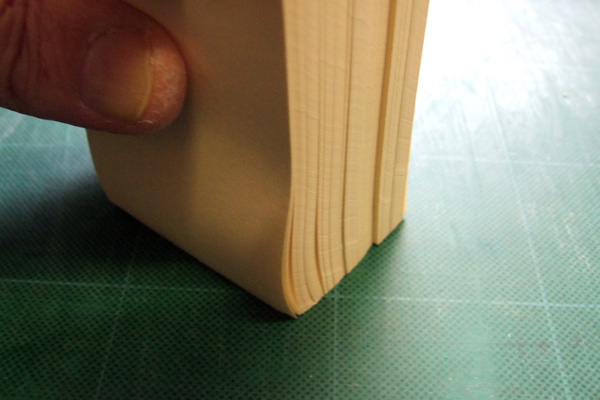 Single fan binding - tapping down