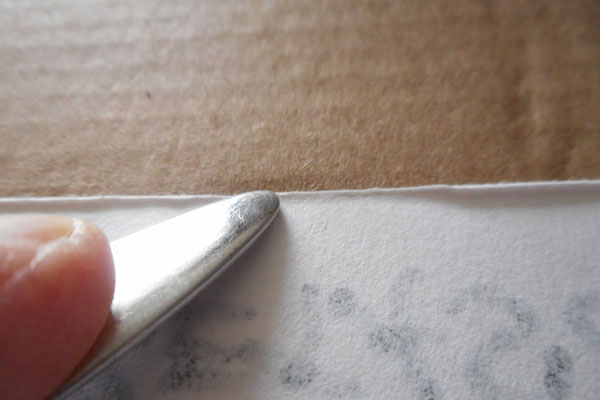 Slight wandering of a cobble-cut