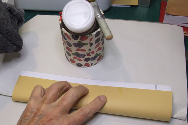 Rolling-up the sheets