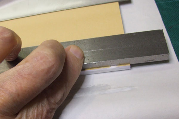 Steel bar is use for even pressure