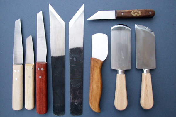 A selection of knives ~ Paring ~ Cobbler's ~ Craft